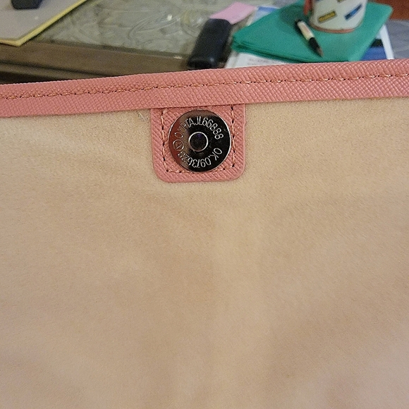 #Sabika #Trifold Pink #Travel #Jewelry #Organizer Faux #Leather #NWOT - Picture 11 of 16